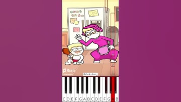 Eat Your Vegetables Remix | Animation Meme (@dude.dans_) - Octave Piano Tutorial