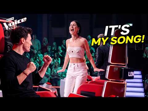 His Favorite Artist Was Sitting Right There... | The Voice Kids