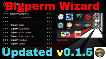 Bigperm Wizard Update V0.1.5 - Updated to the newest addons availible.