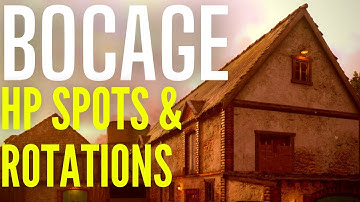 BOCAGE HARDPOINT BEST SPOTS & ROTATIONS! (COD Vanguard Tips)