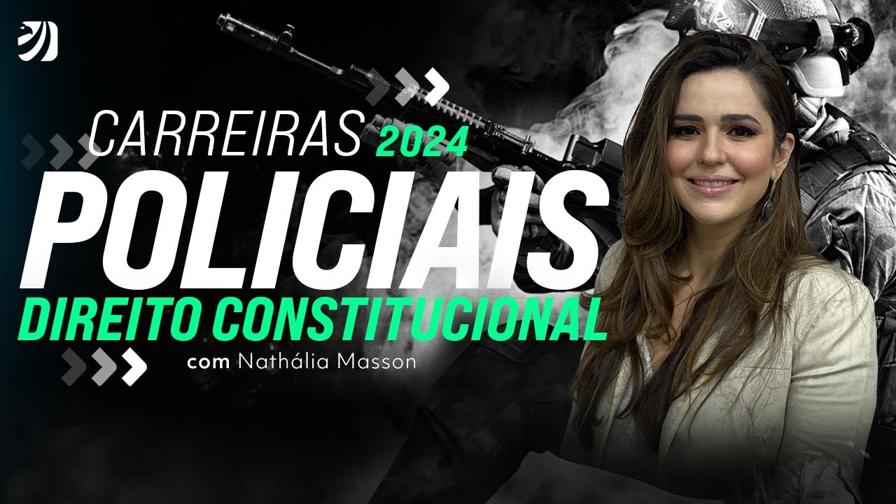 Concurso MP SP: Oficial de Promotoria em 2 meses! - Direito Constitucional  com Prof. Nathália Masson 