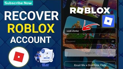 New! How To Recover Roblox Accounts WITHOUT Email or Phone Number - (2025) | Recover Roblox Account