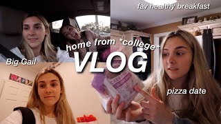 first full day at home from college | vlogmas #7