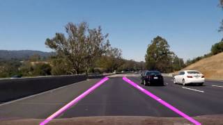 Lane Line Detection Using OpenCV - Udacity Self Driving Car Nano Degree Project 1, Case 3