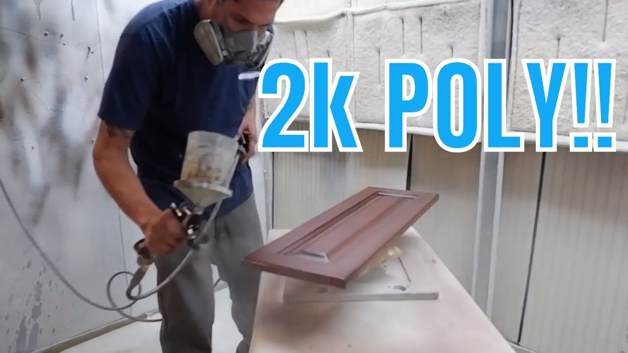 cabinet-refinishing-using-2k-poly-youtube