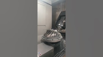 5-Axis CNC Milling Centrifugal Compressor Impeller