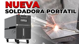 ¿Cómo funciona la soldadura láser portátil? | Lo mostramos con FORZA AURA | Soldador láser portátil