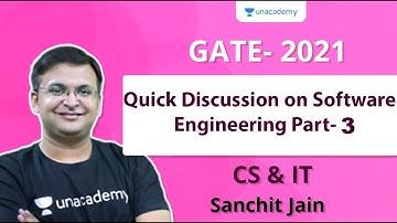 Quick Discussion on Software Engineering Part-3 | CS & IT | Sanchit Jain