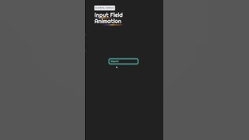 Best Form Input Animation For Your Website In HTML & CSS | #css #html #javascript #coding #shorts