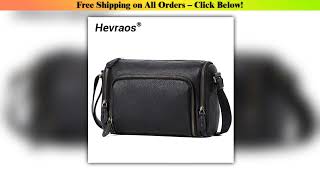 Original Real Leather Men Fashion Shoulder Crossbody Bags Soft Leather Boys Messenger Bag Designer screenshot 4
