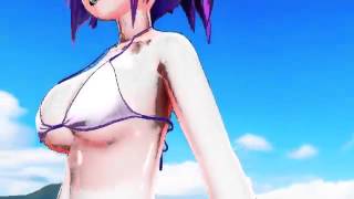 Touhou Girl Mmd Patchouli Y Bikini Dance
