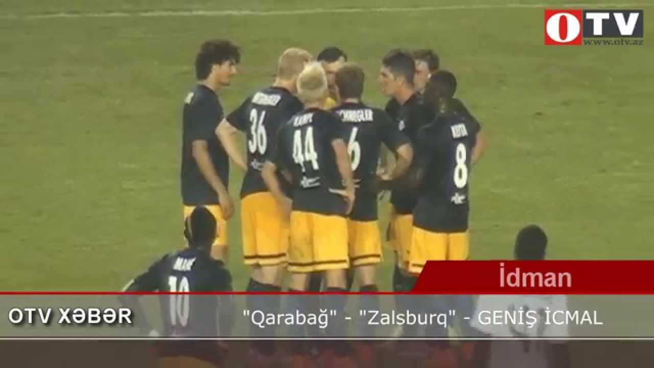 Карабах - Ред Булл Зальцбург 2:1 видео
