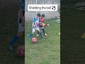 #shielding #soccerdrills #football #footballshorts #trending #protect