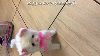 игрушки кошка ходит от хлопка игрушки кошка ходит от хлопка