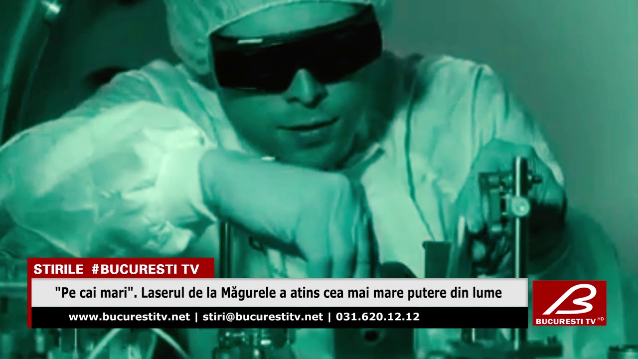 Pe cai mari Laserul de la Magurele a atins cea mai mare putere din lume YouTube Pe cai mari Laserul de la Magurele a atins cea mai mare putere din lume YouTube