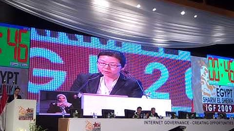 #IGF09 - Youn Jung Park - Taking Stock and Looking Forward