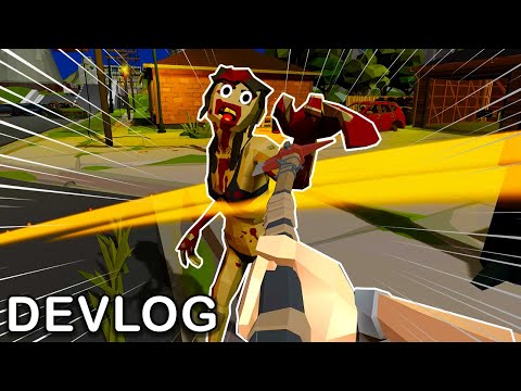 Dismembering Zombies In My Indie Game!