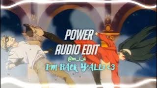 power - little mix (edit audio)