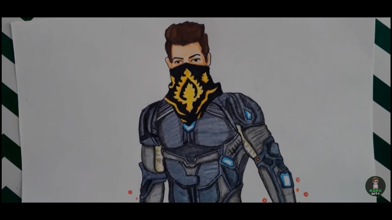 Amit Bhai Free Fire DrawingDesi Gamers YouTube
