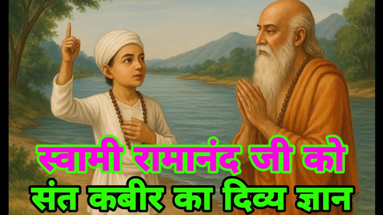 संत कबीर - रामानंद ज्ञान संवाद  ।।  Spiritual discussion of Sant Kabir and Ramanand Ji