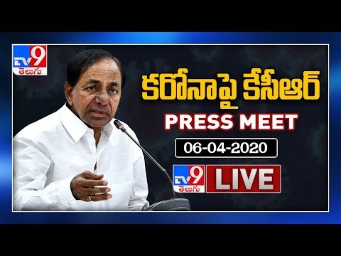 CM KCR LIVE 06-04-2020 || Lockdown Update || Coronavirus updates - TV9