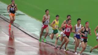 20160918 近畿ユース2年男子5000m決勝