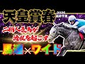 【天皇賞春2026 最終予想】この並び、見逃したら終わり