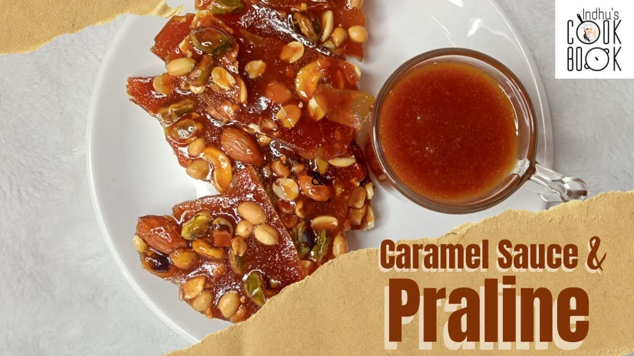 Best caramel sauce and praline recipe 