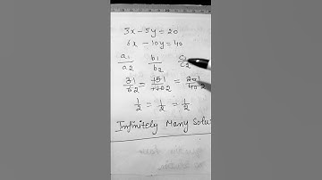 Find out Linear equations have 