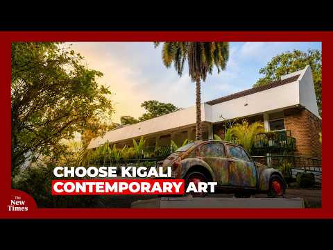 Inside Choose Kigali contemporary art gallery