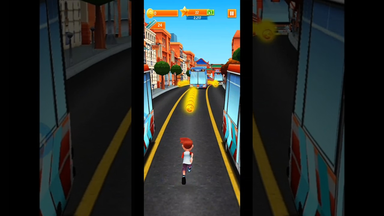 🚘Bus Rush Android Gameplay | Endless Running Game | Crazy Speed Challenge 