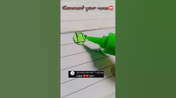 Tag to Laiba🌸Bubble Name Writing💭#art #calligraphy #name #viral #ytshorts #trending #comment #shorts