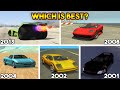 GTA : FASTEST CAR IN EVERY GTA (WHICH IS BEST?)