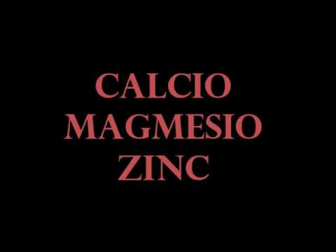 BENEFICIOS AL CONSUMIR CALCIO MAGNESIO ZINC