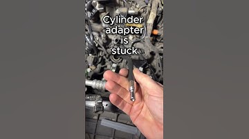 Help - how do I get this compression test adaptor off? #mechanic #carmechanic #helpme