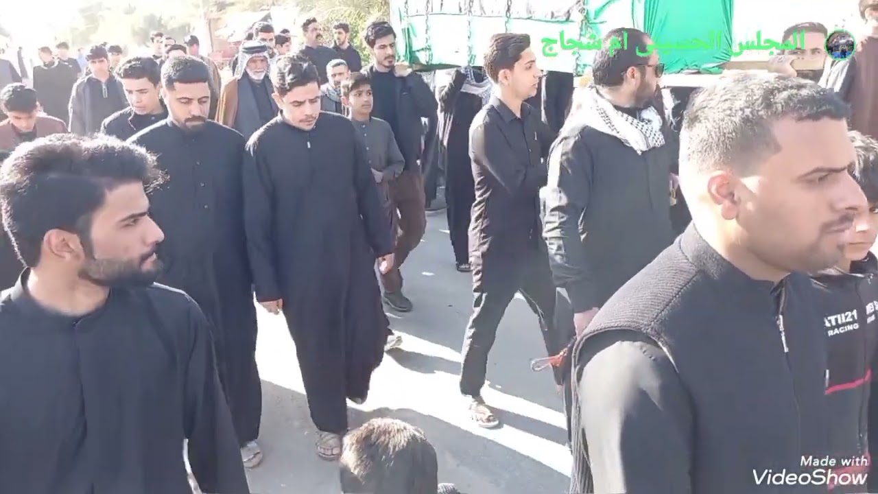 التشييع السنوي لنعش الامام موسى الكاظم عليه السلام موكب عبدالله الرضيع يوم2026/1/15