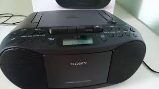 Sony CFD-S70 CD/RADIO/CASSETTE RECORDER