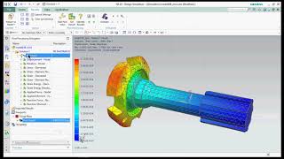 Finite element modeling(FEM) analysis mechanical rotating device advanced modeling analysis nx 10.0