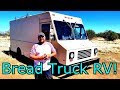 From Bread Truck to spacious RV - Tour of Paul Barger's Step Van conversion