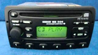 Ford 6000 Cd / Carradio Car Radio Autoradio Decode Encode Code Safe 6000Cd Xs7F-18C815-Ab - Youtube