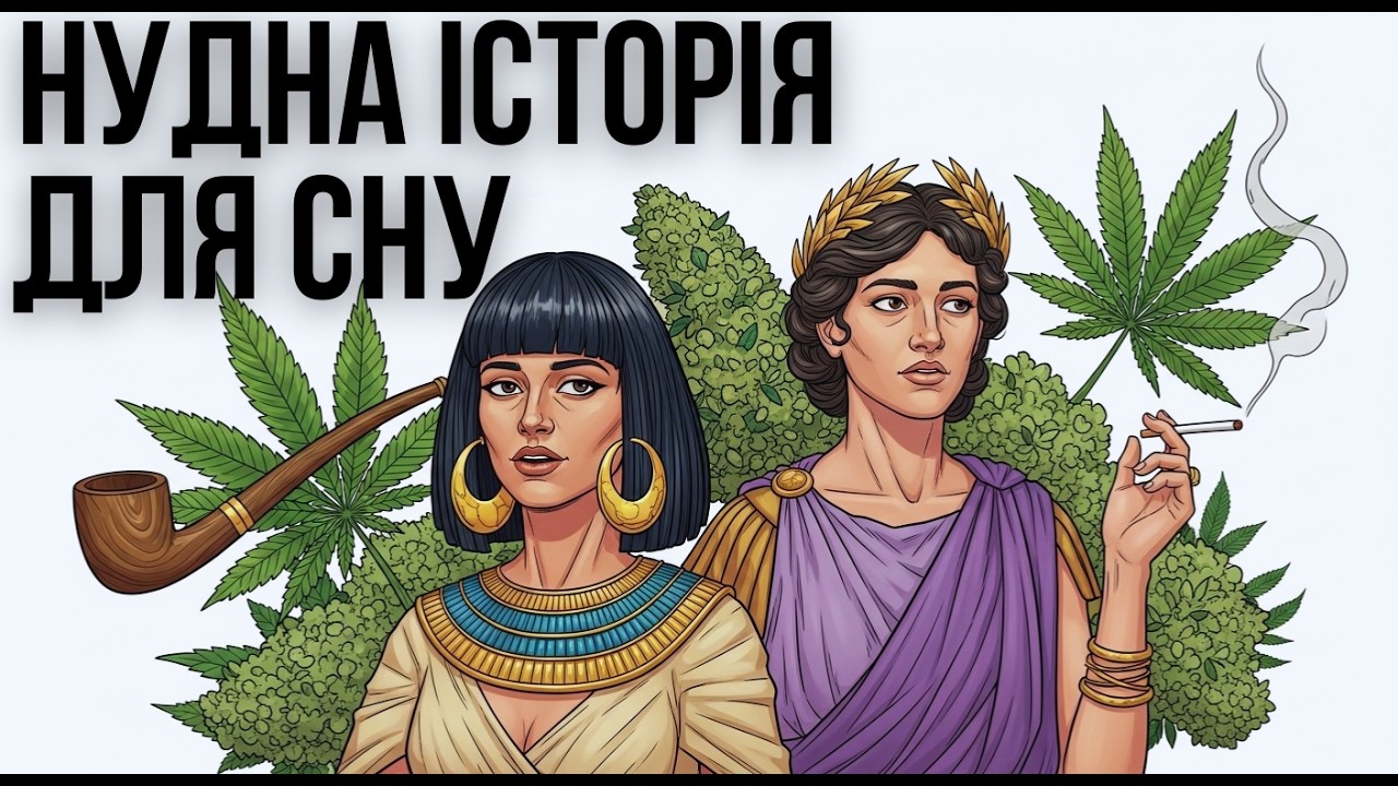 Коли Люди Вперше Почали Курити Марихуану та інше | Нудна Історія Для Сну