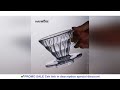 Reusable Coffee Dripper Resin Coffee Filter for Pour Over Barista Coffee Brewing Coffee Funnel Filte