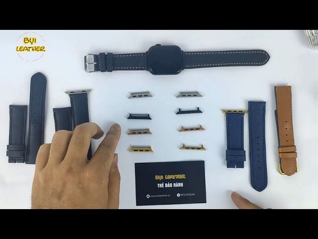 Phụ kiện đồng hồ: Adapter Apple Watch 38mm, 42mm, 44mm (cho dây 20mm, 22mm)