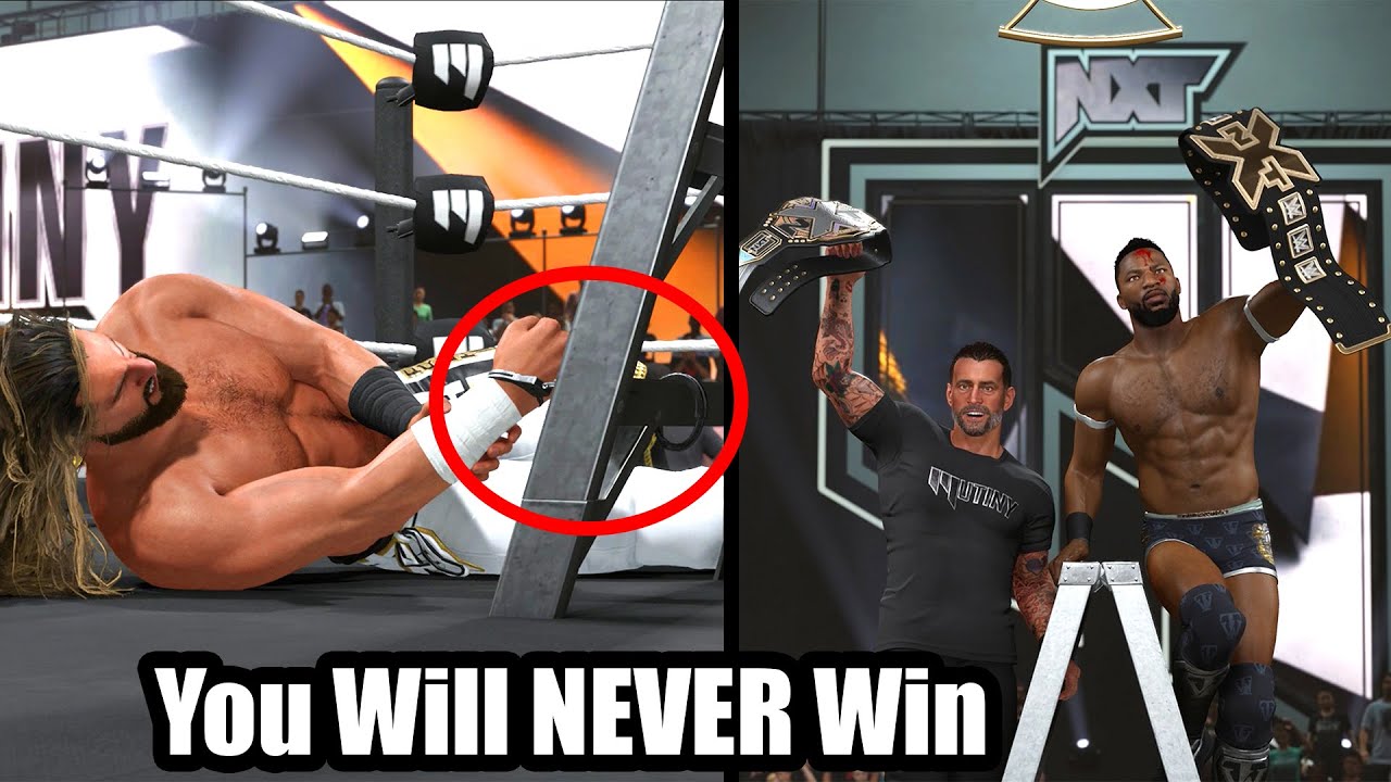 5 Times WWE Games Made Winning Ladder Matches IMPOSSIBLE