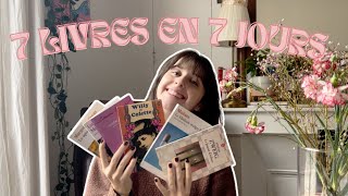 Je Lis 7 Livres En 7 Jours