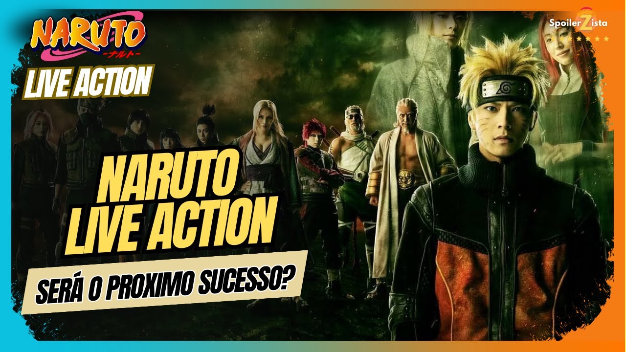 Naruto irá ganhar adaptação live-action