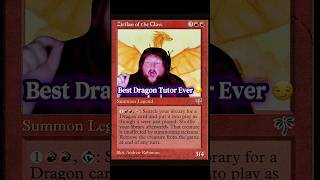 MTG Best Dragon Tutor 😏#mtgcommander #magicthegathering #mtg #mtgspoiler #mtgmemes
