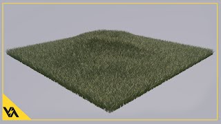 Realistic Grass in 40 Second - Cinema 4D Tutorials