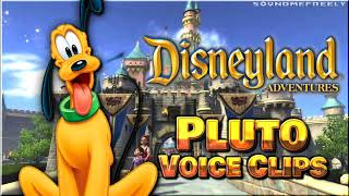 All Pluto Voice Clips  Disneyland Adventures For Kinect  All Voice Lines  2011 bill Farmer