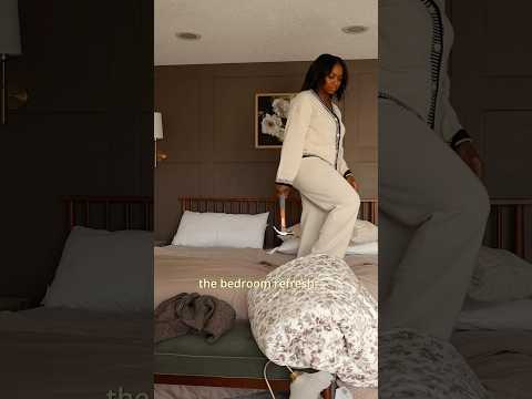 DIY Bedroom makeover on a budget #homemaker #homemaking #stayathomemom #sahm #shorts